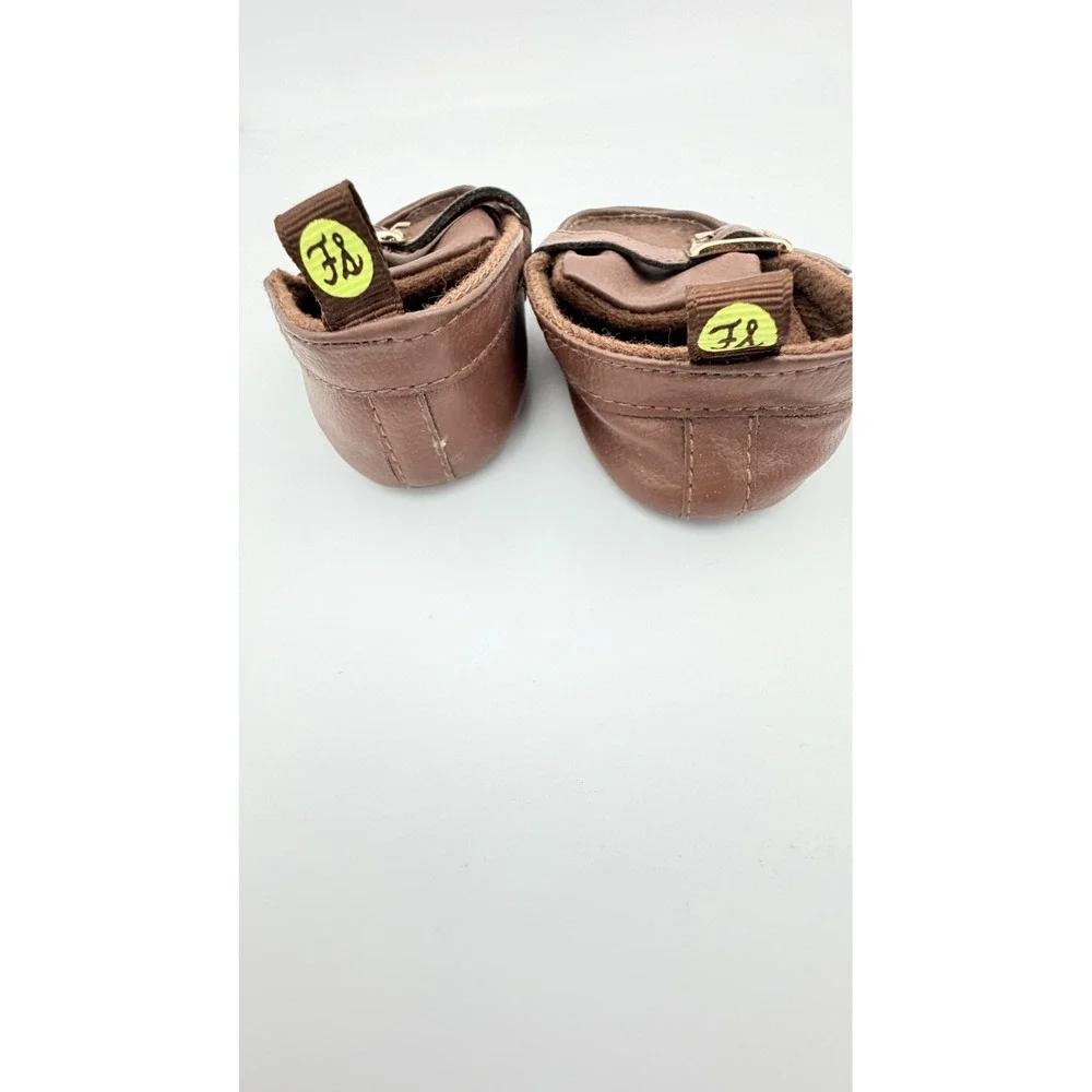 Stride‎ Rite Gray Sneakers and First Steps Brown Loafers Infant Boy Shoes BUNDLE